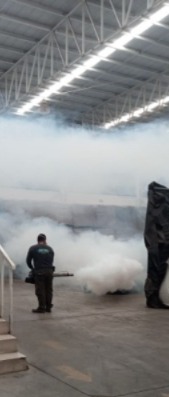 Trabajo de control de plagas ANFRA